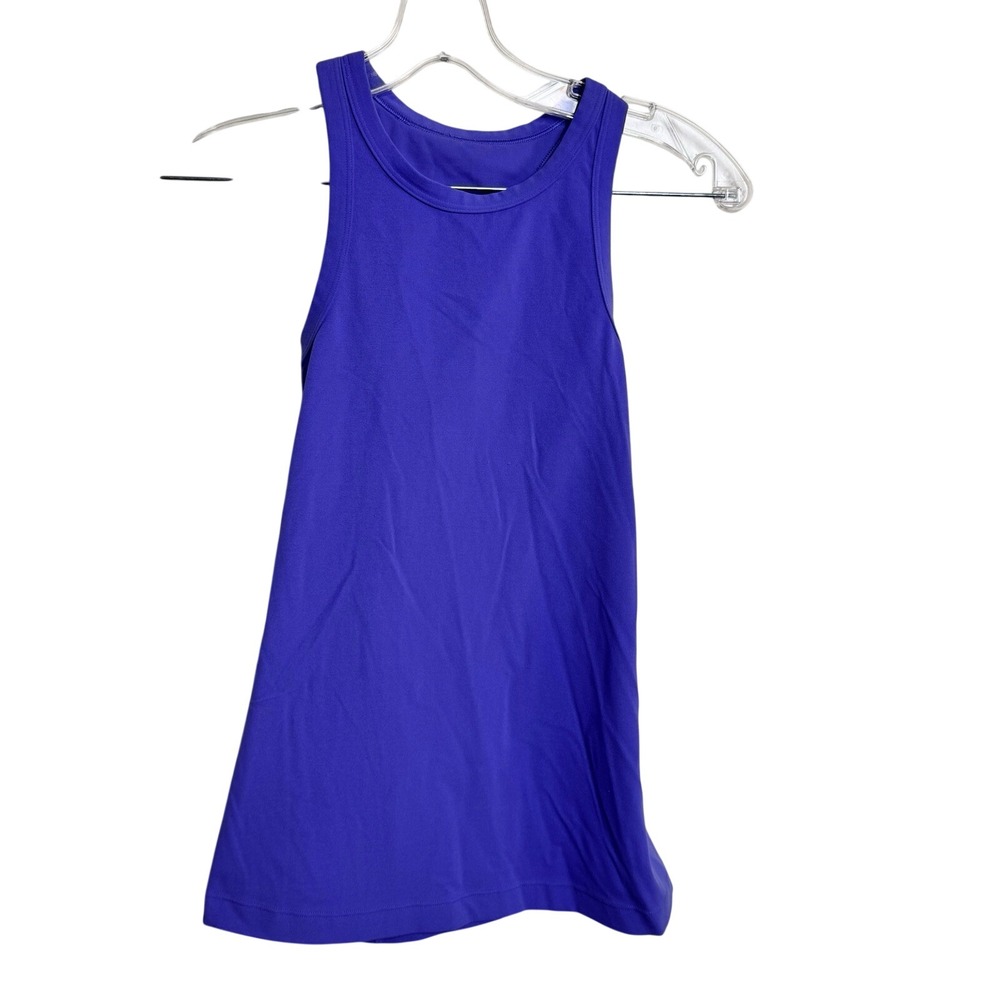 Lululemon Purple High Neck Racerback Athletic Workout Tank Top GEC XS